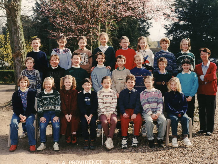 Photo de classe CM1 de 1993, Ecole La Providence (Le Mesnil Esnard