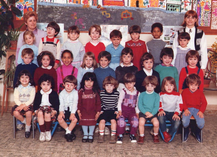 Photo de classe Maternelles moyenne section de 1982, ECOLE BILLANCOURT