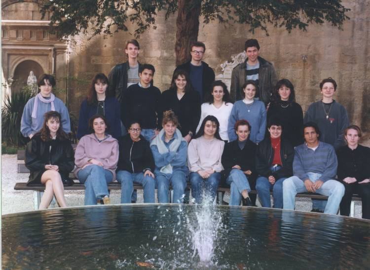 Photo de classe 1er BTS compta Sacré coeur 1991 de 1991, Lycée Du Sacré ...
