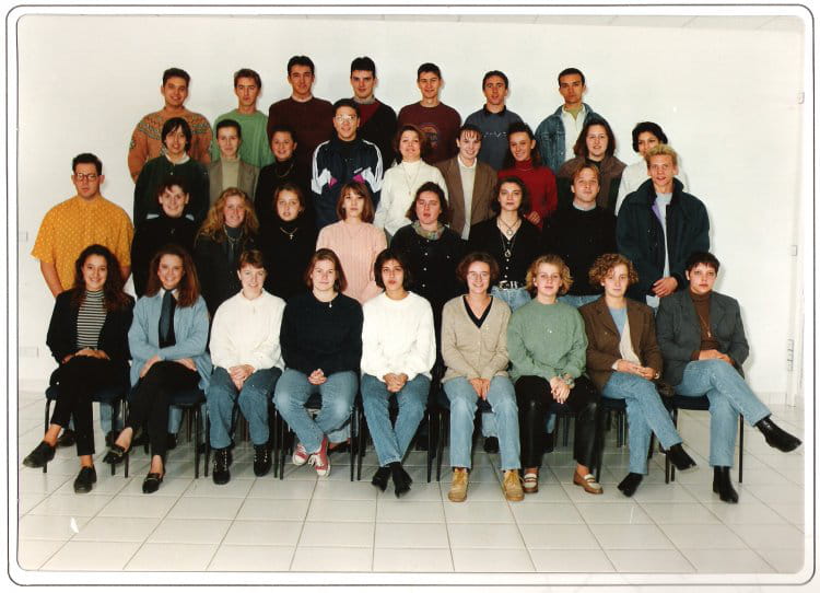 Photo de classe BTS Action Co La Ramée de 1994, Lycée Pierre De La ...