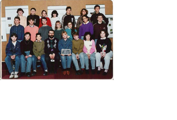 Photo de classe 3èmeA de 1989, Collège De La Côte Des Deux Amants