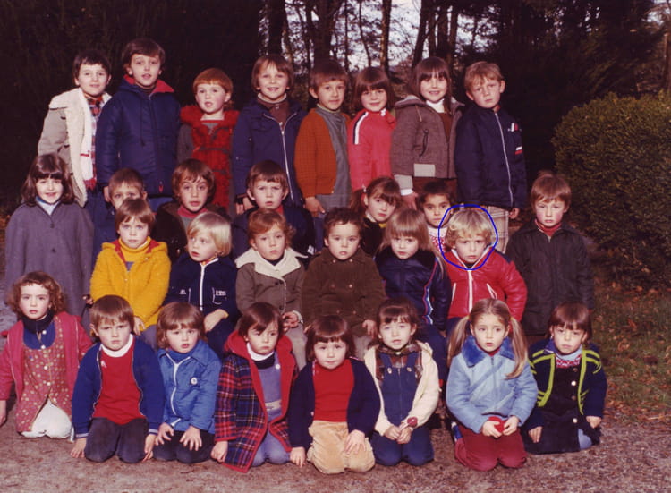 Photo de classe Ecole maternelle de 1980, CHAMPAGNAC Copains d'avant