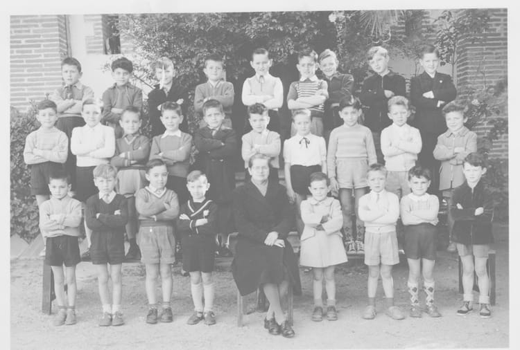 Photo de classe 12 ième de 1953, Collège Saintlouis De Gonzague