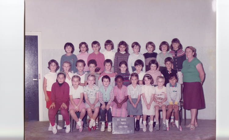Photo de classe CE2 de 1983, ECOLE SAINTE MARIE - Copains d'avant