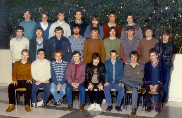 Photo de classe Classe de BTS MA 1981/1982 de 1982, Lycée Blaise Pascal ...
