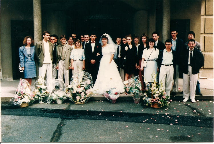 Photo de classe BTS 1ERE et 2EME année de 1991, Lycée Chevrollier ...