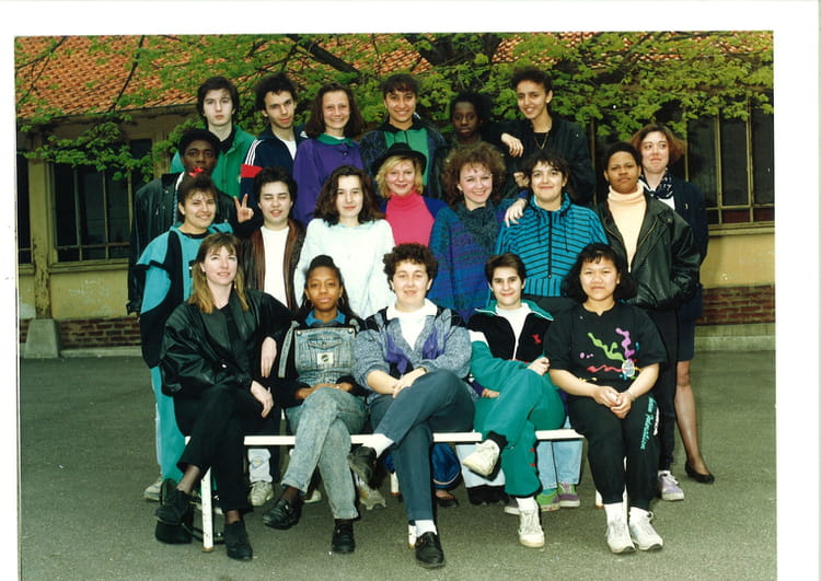 Photo de classe Terminale CAP-1989-1990 de 1989, BLAISE PASCAL ...