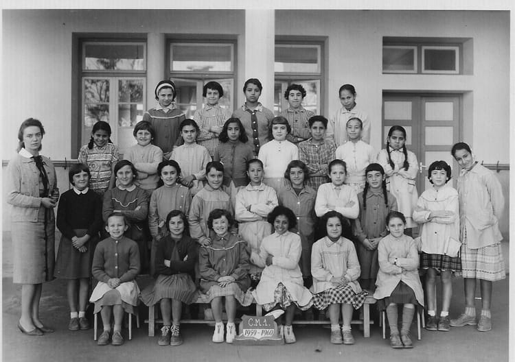 Photo de classe CM1 19591960 CASABLANCA de 1960, ECOLE BEAUSEJOUR