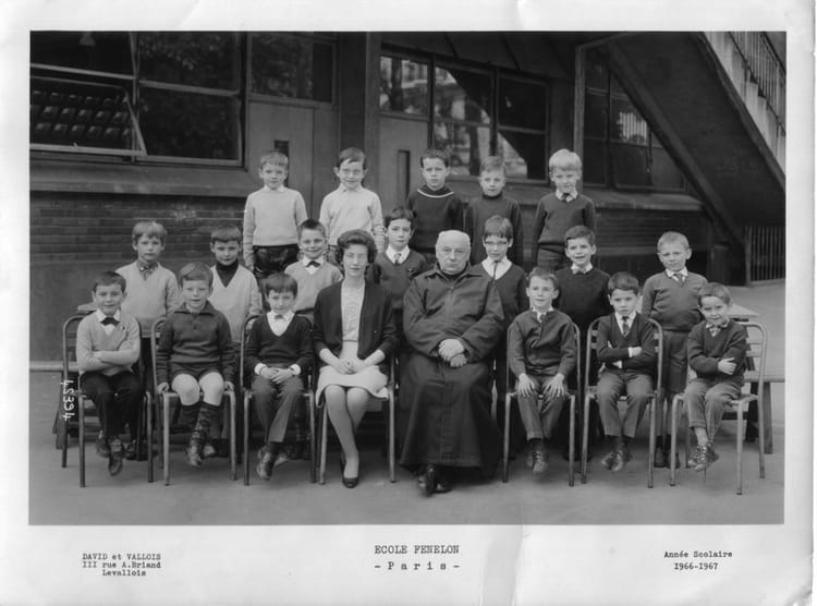 Photo de classe Fènelon année 66/67 de 1966, Collège Privé Fénelon