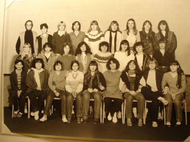 Photo de classe Lycée Delacroix Terminale G1 (Année 19811982) de 1981