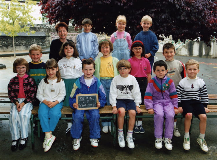Photo de classe En C.P de 1991, école Primaire Sainte Jeanne D'arc