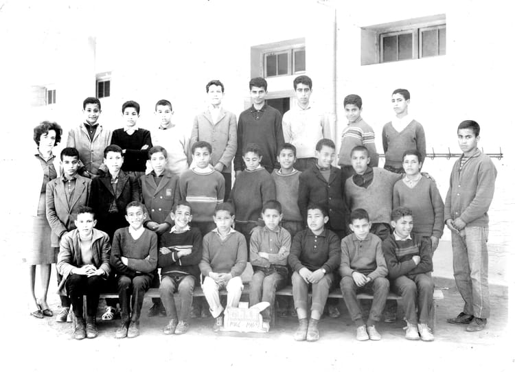 Photo de classe Ecole Beauséjour à Casablanca de 1966, ECOLE BEAUSEJOUR