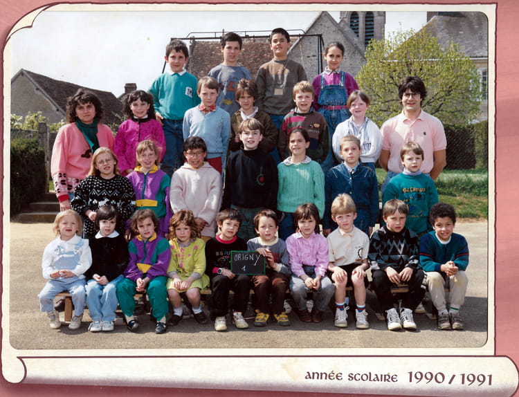 Photo de classe Photo de classe de 1991, ECOLE PRIMAIRE - Copains d'avant
