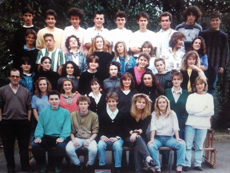 Photo de classe TB 10 1990-1991 de 1991, Lycée René Cassin - Copains d ...