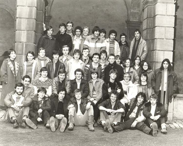 Photo de classe Math Sup 1 de 1982, Lycée Fabert - Copains d'avant
