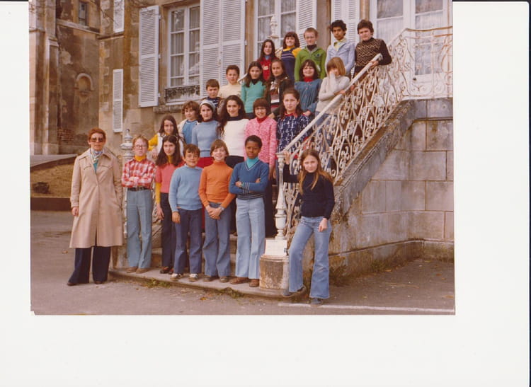 Photo de classe 6ème de 1977, Ecole Saint Andre (Saint Maixent L Ecole