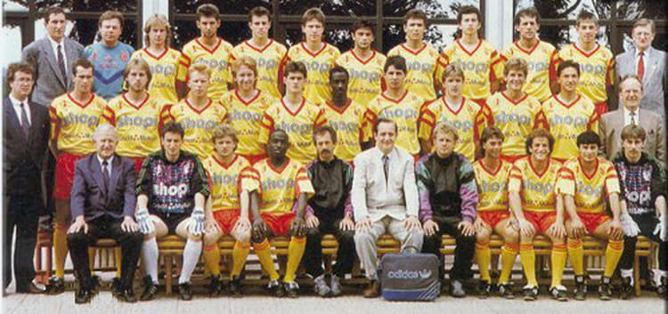 PUEL AS MONACO saison 1990-1991 Carte postale cp photo