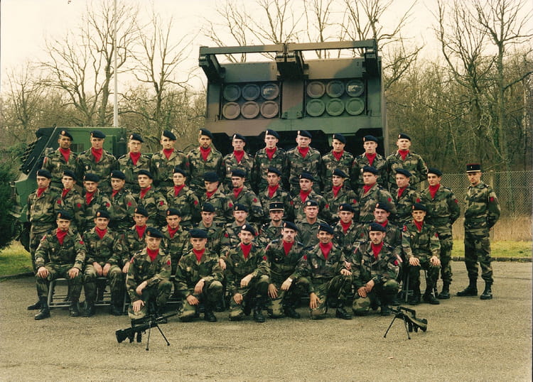 Photo de classe 9912 1er Régiment d'artillerie Bourogne de 1999, 1 R.a. Copains d'avant