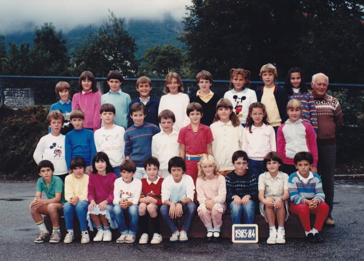 Photo de classe Cm2 de 1983, Ecole Clos Marchand (Saint Ismier