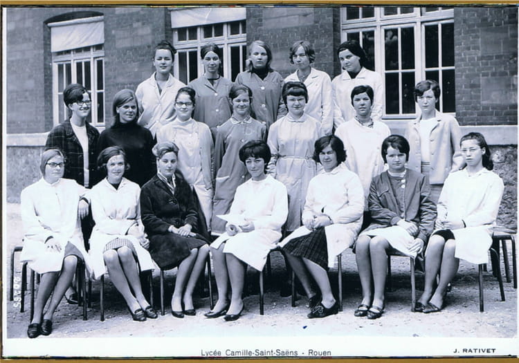 Photo de classe St Saëns de 1966, Lycée Camille Saint-saens - Copains d