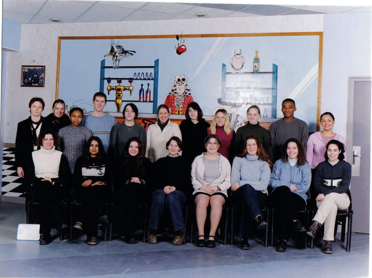 Photo de classe BTS AD 1 de 2001, Lycée Jean Moulin - Copains d'avant