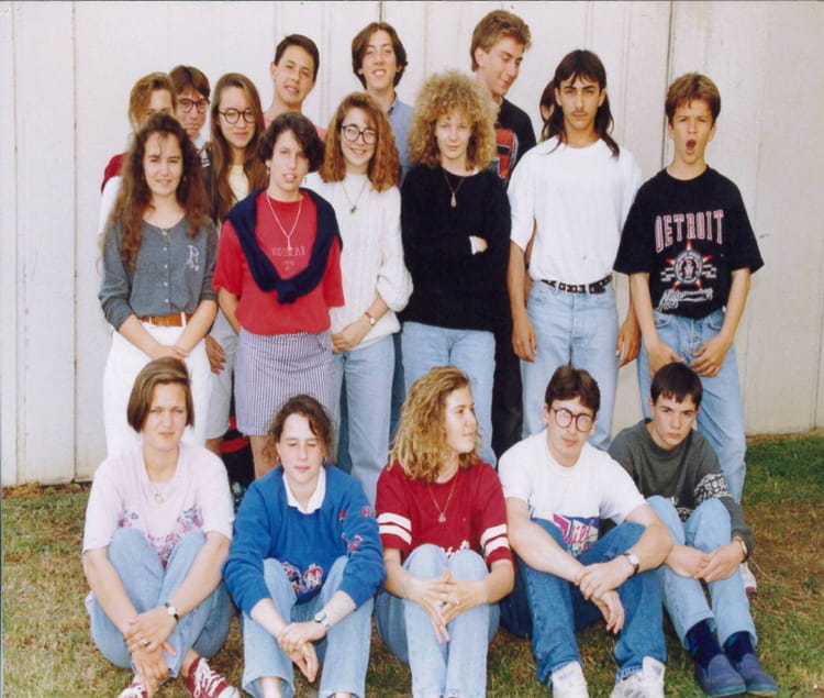 Photo de classe 2nde de 1992, Lycée Jean Moulin - Copains d'avant