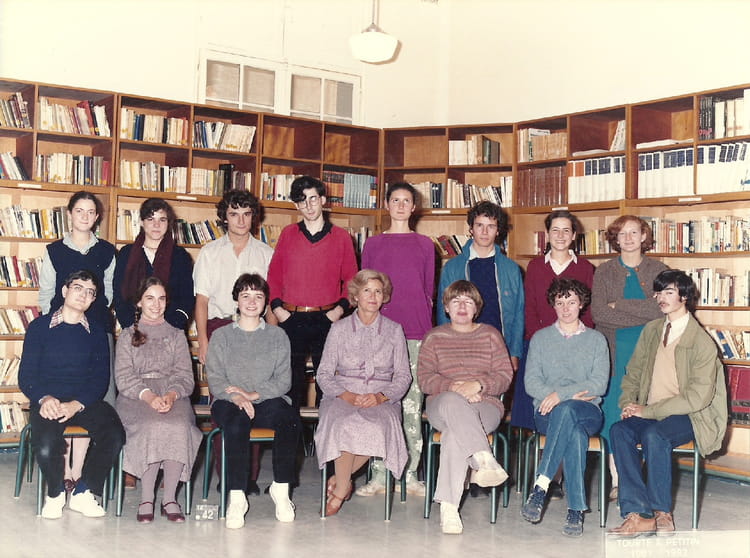 Photo de classe Khagne La Bruyère 1981-82 ou 82-83? de 1982, Lycée La