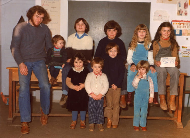 Photo de classe Ecole publique de Ste Cécile de 1979, Ecole Jacques