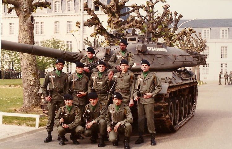 Photo de classe La chambree de 1981, 501 Rcc - Copains d'avant