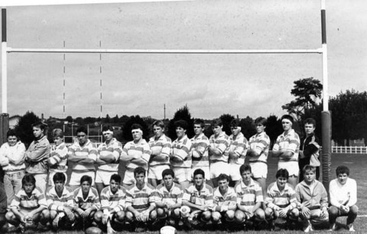Photo de classe BENJAMINS A 1975/1976 de 1975, STADE SAINT GAUDINOIS - Copains d'avant