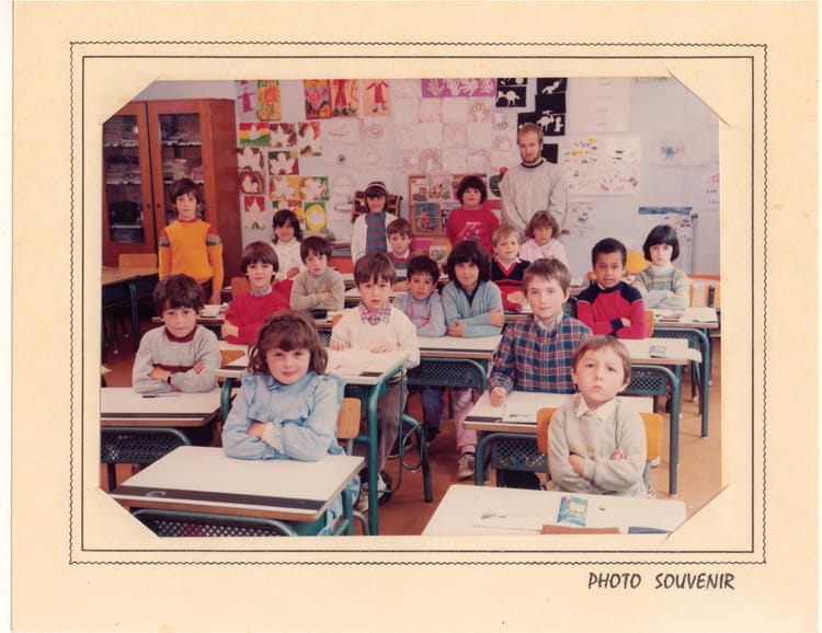 Photo de classe CP (1983-1984) de 1983, ECOLE PRIMAIRE JEAN MONNET ...