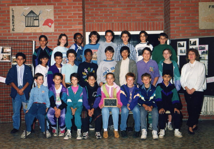 Photo de classe 5Eme1-1991-1992 de 1991, Collège René Cassin - Copains ...