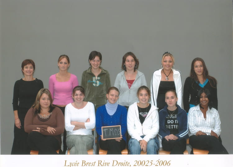 Photo de classe Term M.D.S de 2005, ANNE MARIE JAVOUHEY Copains d'avant