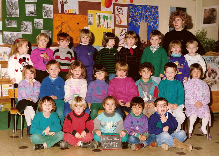 Photo de classe Maternelle de 1990 1991 de 1991, école Primaire ...