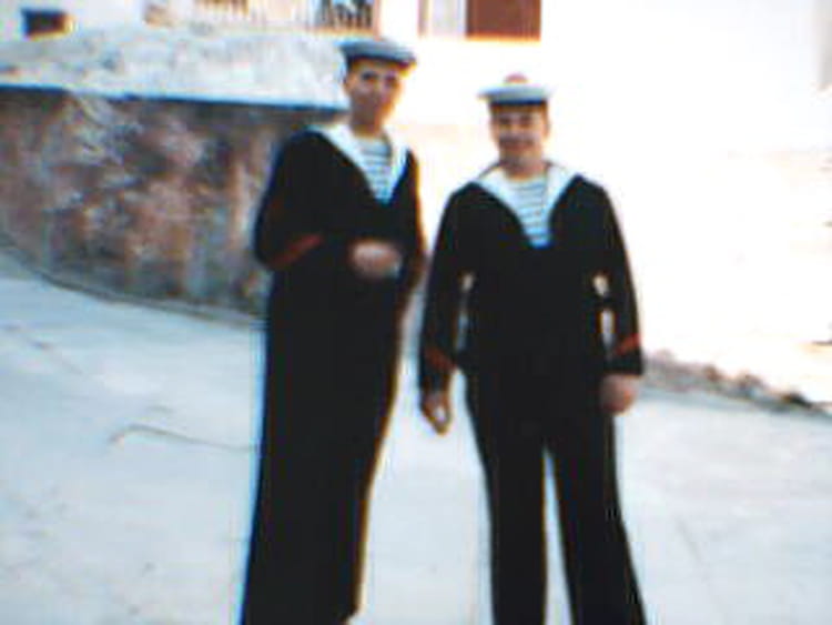 Photo de classe Copain d'armée en grèce de 1987, Marine Nationale-bss ...