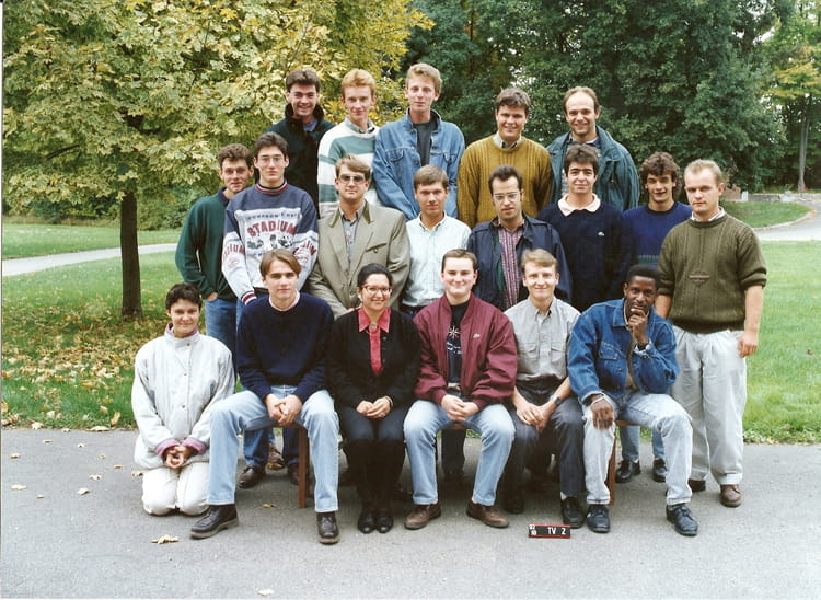 Photo de classe BTS TV 2A de 1992, Ecole D'agriculture Saintemaure