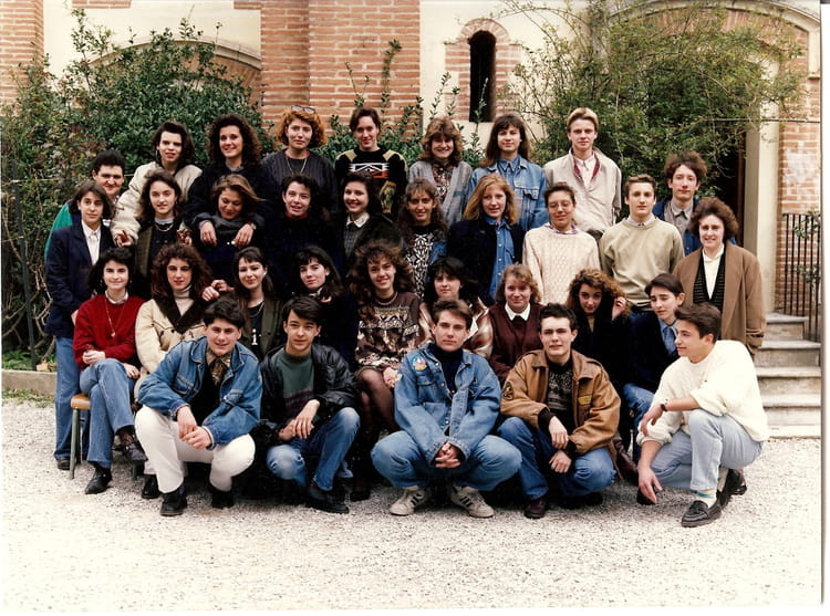 Photo de classe 2° St Louis de 1990, Lycée Saintlouis De Gonzague
