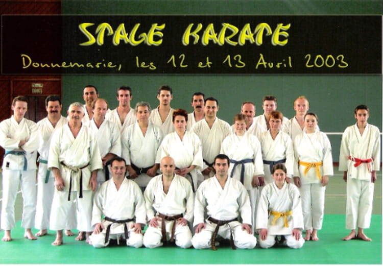 Photo de classe STAGE KARATE 2003 de 2003, Karaté Club Du Montois