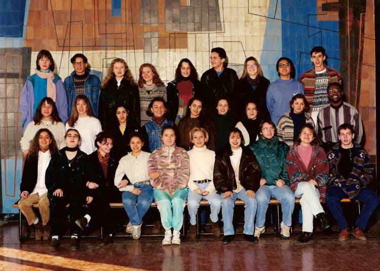 Photo de classe Terminale STT ACC de 1995, Lycée Louise Michel ...