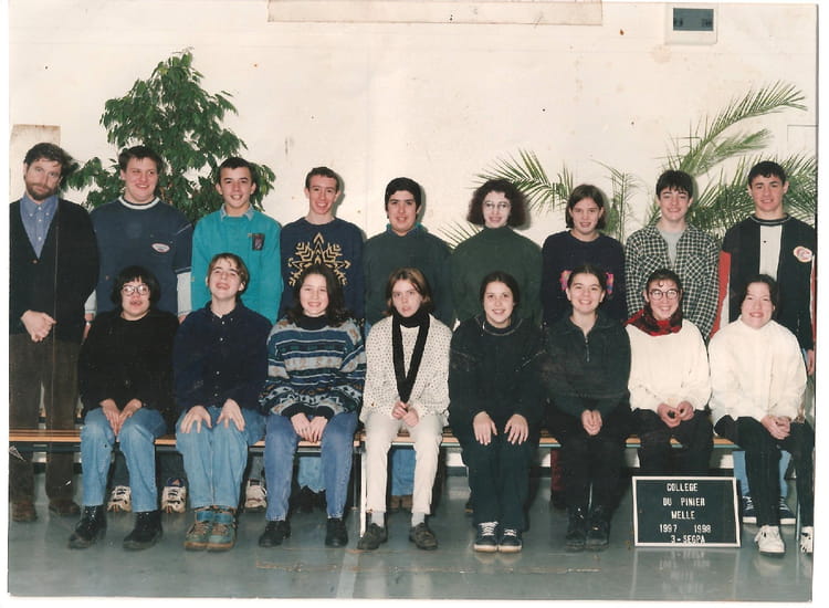 Photo de classe 3 SEGPA de 1997, Collège - Copains d'avant