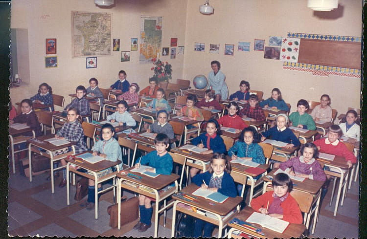Photo de classe CE2 de 1969, Ecole Paul Bert Paul Baratgin (Lannemezan