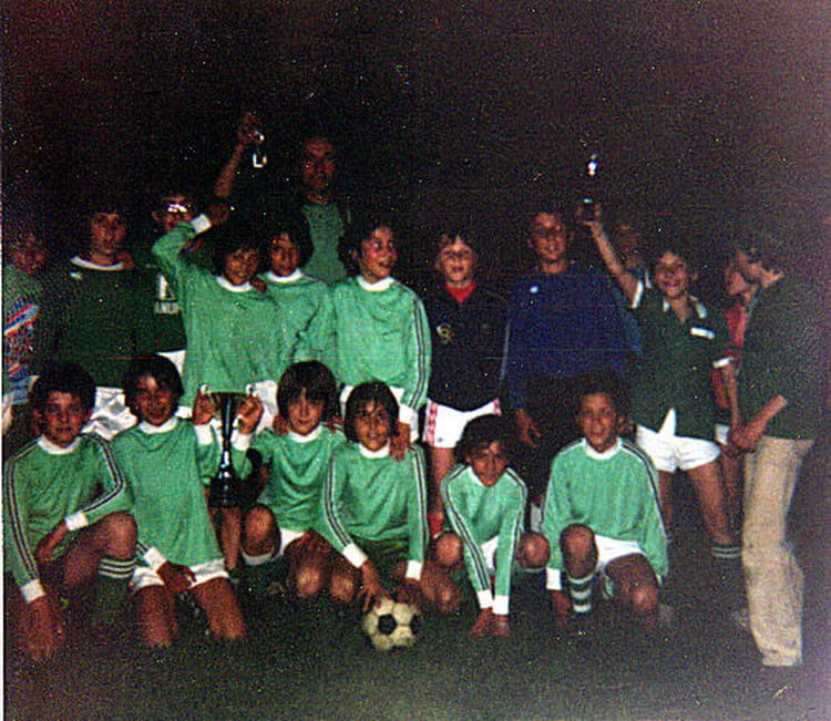 Photo de classe équipe pupille 2 de 1978, TOULOUSE FONTAINE CLUB