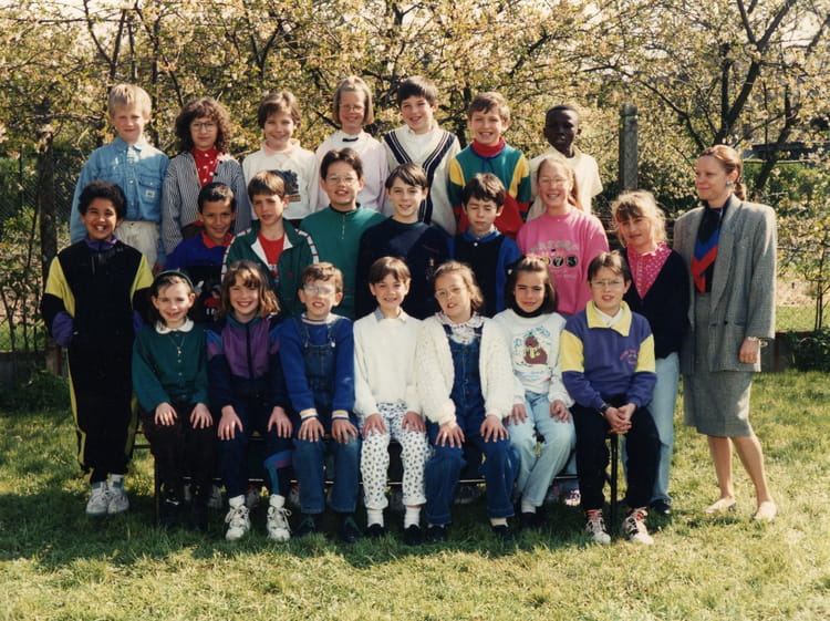 Photo de classe CM1 C de 1991, ECOLE NOTRE DAME DU BON CONSEIL