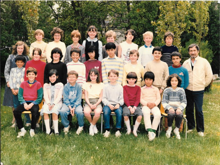 Photo de classe CM2 1983 1984 de 1983, Ecole Sarrail (Pont Sainte Marie ...