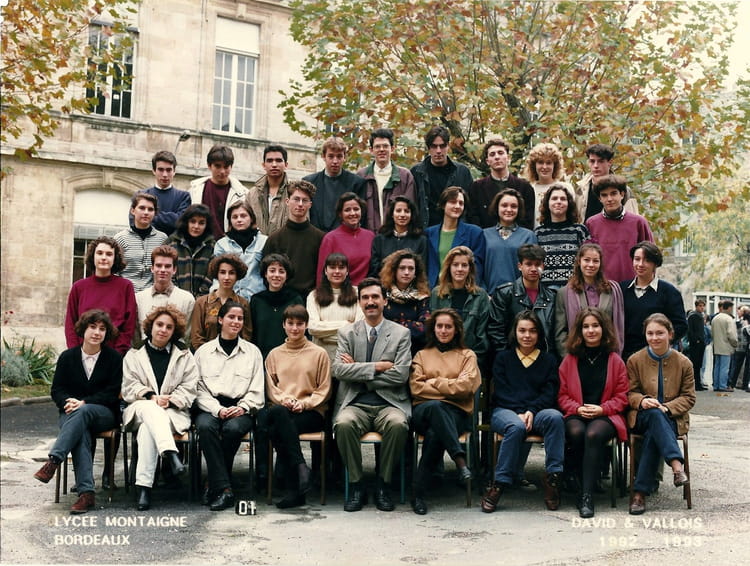 Photo de classe Prépa HEC de 1992, Lycée Michel Montaigne - Copains d'avant
