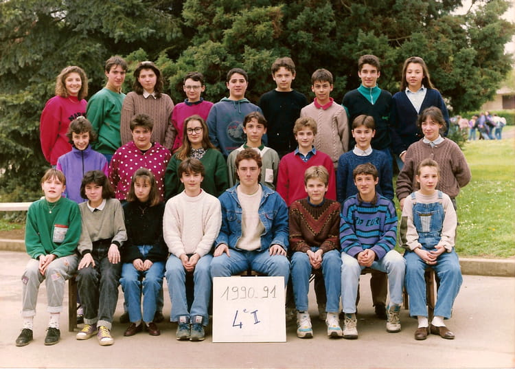 Photo de classe 4eme2 (1990-1991) de 1990, Collège - Copains d'avant