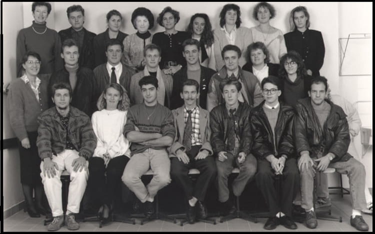 Photo de classe BTS Force de Vente 1ere promotion 1990-92 de 1992 ...
