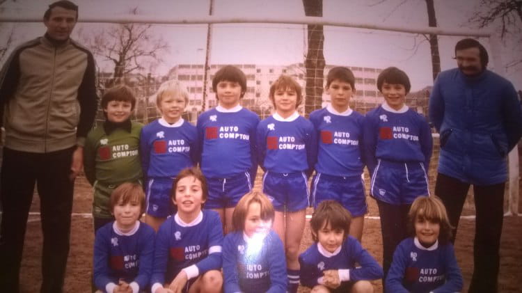 Photo de classe Année pas sur de 1981, A.j.auxerre Football Copains d
