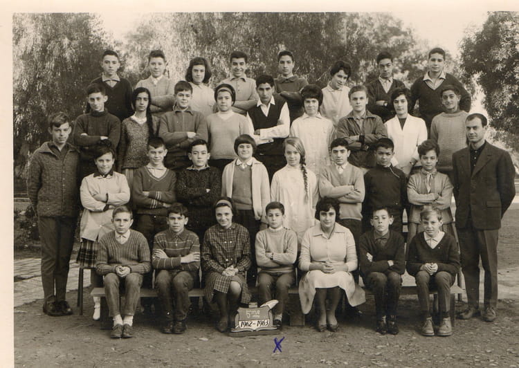 Photo de classe 5ième Honoré de Balzac KENITRA de 1963, Honoré De