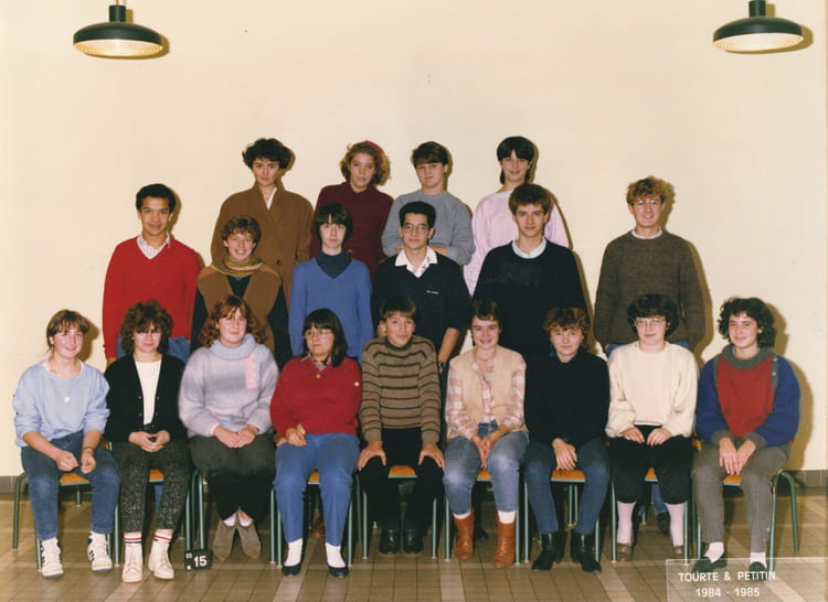 Photo de classe 1ere S1 de 1984, Lycée Alain - Copains d'avant